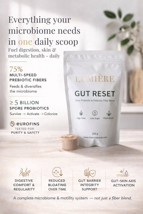 Gut Reset 250g – Daily Probiotic & Prebiotic Fiber Blend